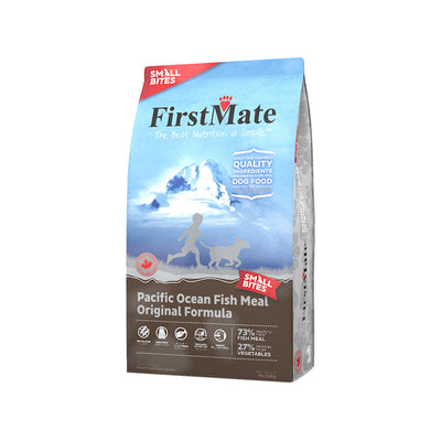 Firstmate Dog Limited Ingredient Grain Free Ocean Fish Original Small Bites 5Lb.
