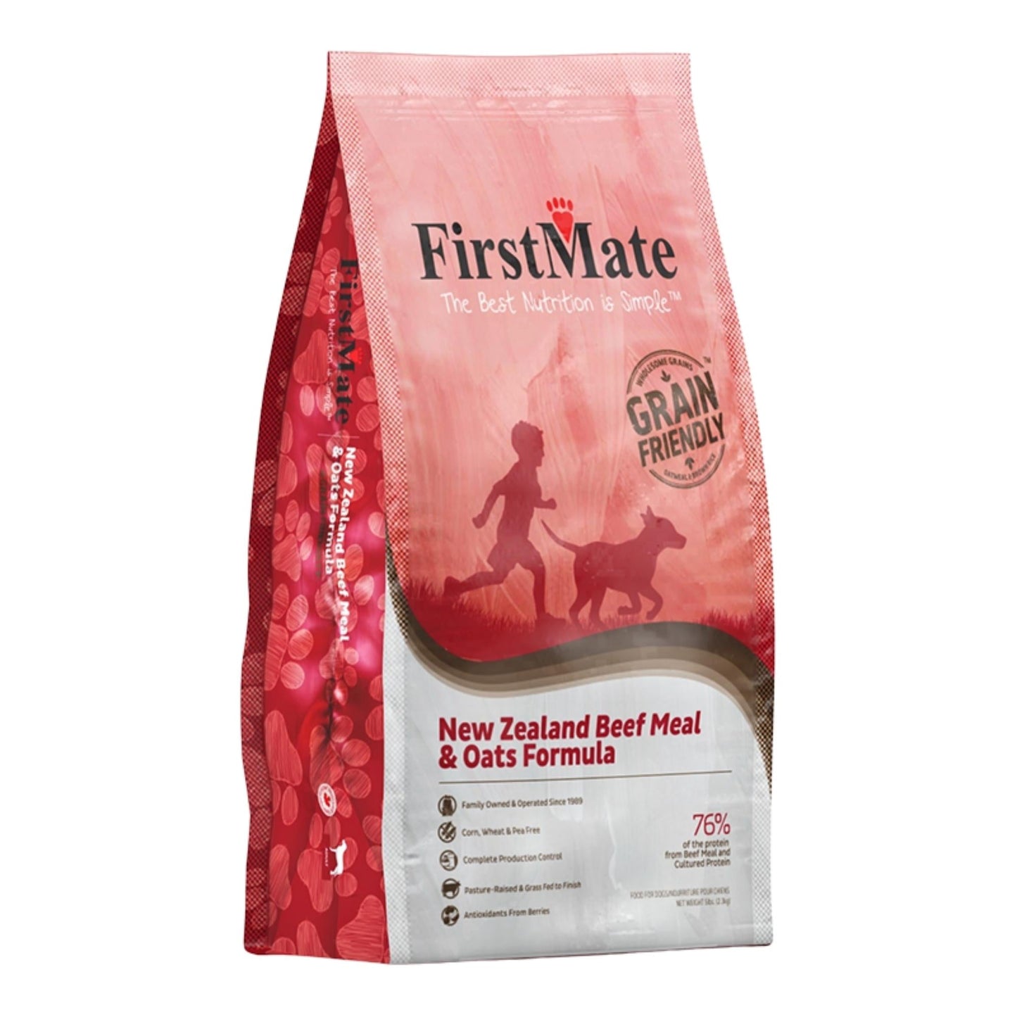 Firstmate Dog Limited Ingredient New Zealand Beef & Oat 5Lb