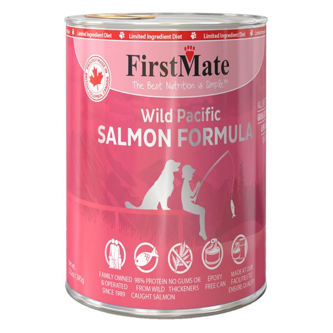 Firstmate Dog Limited Ingredient Grain Free Salmon 12.2 oz. (Case of 12)