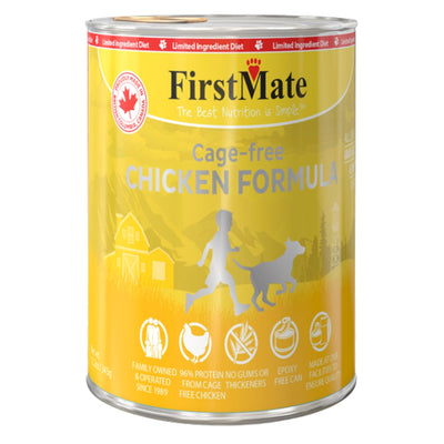 Firstmate Dog Limited Ingredient Grain Free Chicken 12.2oz. (Case of 12)