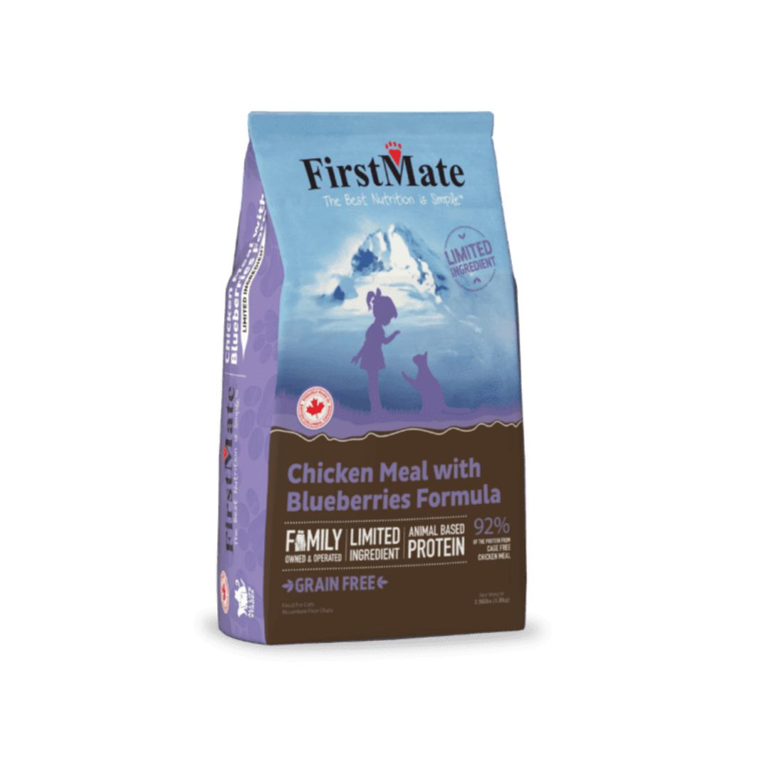 Firstmate Cat Limited Ingredient Grain Free Chicken Blueberry 1Lb