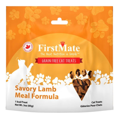 Firstmate Cat Grain Free Savory Lamb Treat 3oz.