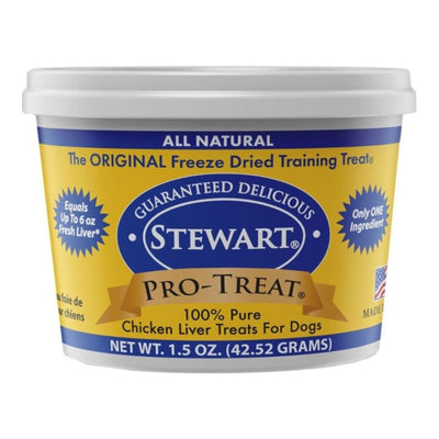 Pro-Treat Freeze Dried Dog Treats Chicken Liver 1.5oz.