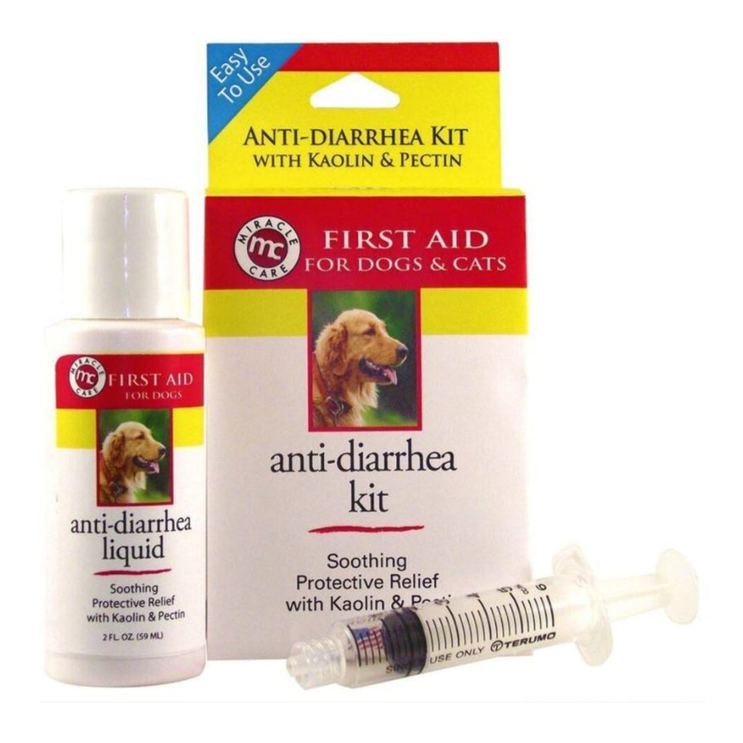 Miracle Care Anti-Diarrhea Kit For Dogs & Cats 1oz.