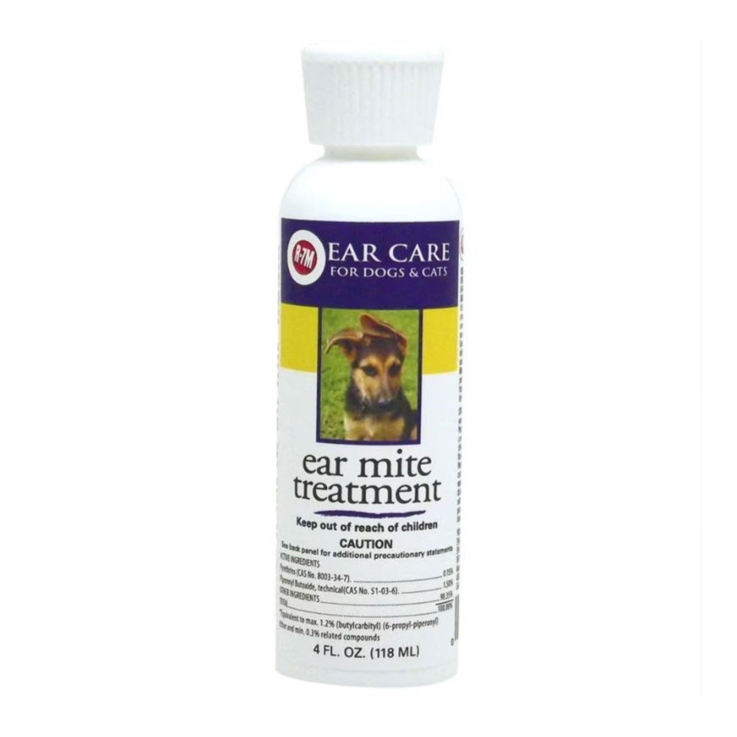 Miracle Care R-7 Ear Mite Treatment Kit 4oz.