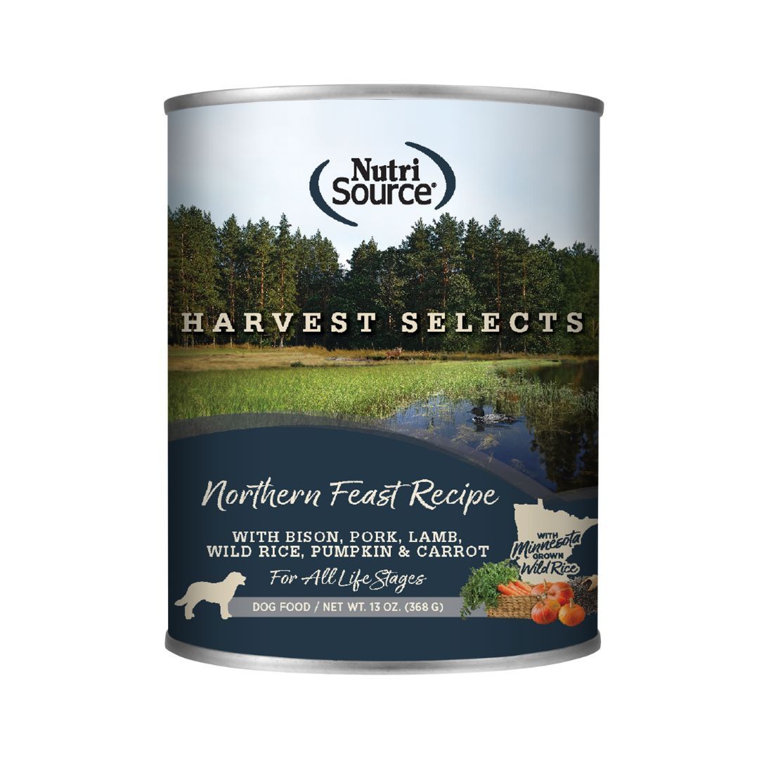 Nutrisource Dog Harvest Selects Northern Feast 13Oz (Case of 12)