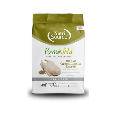 Pure Vita Dog Grain Free Duck 5Lb