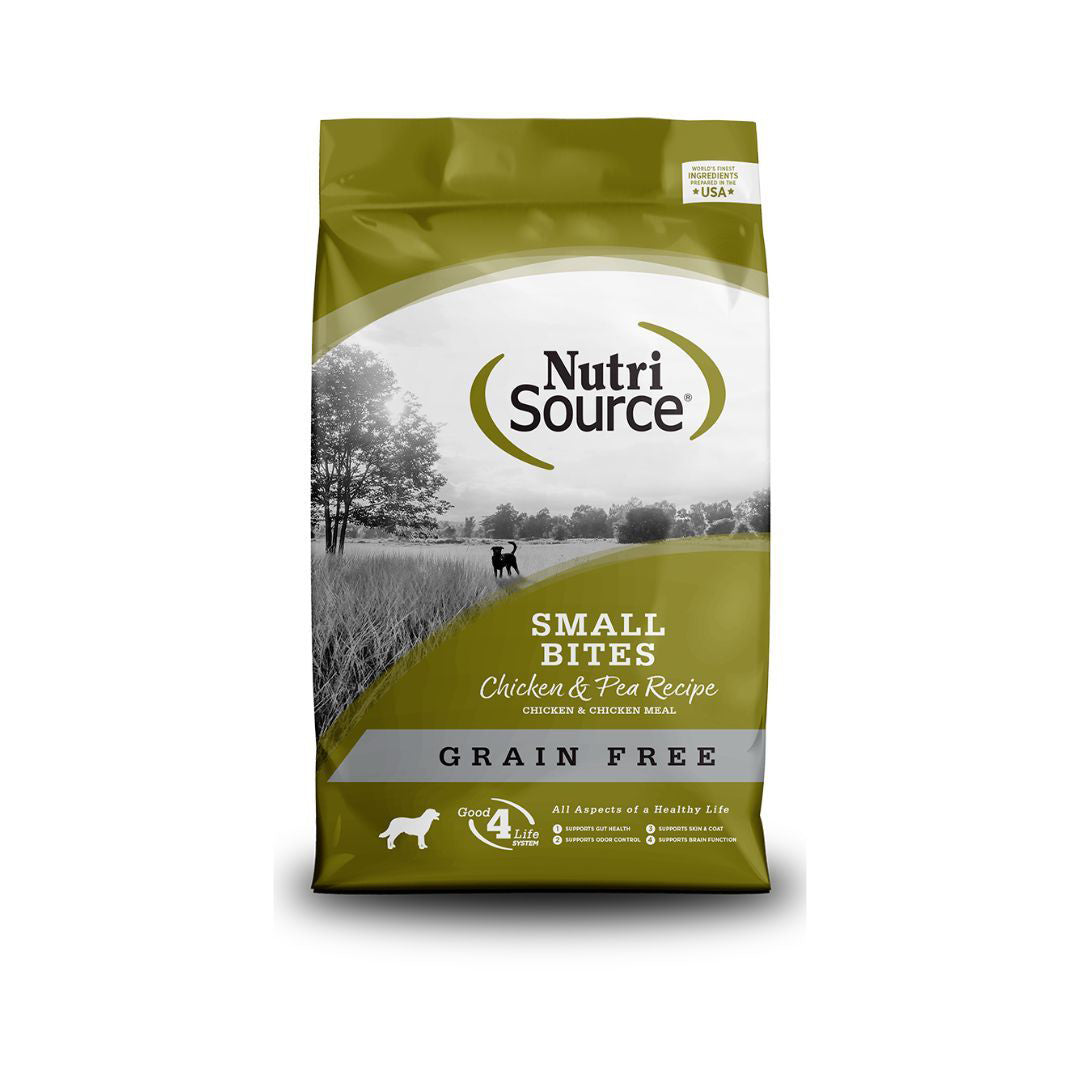 Nutrisource Dog Grain Free Small Bites Chicken 15Lb