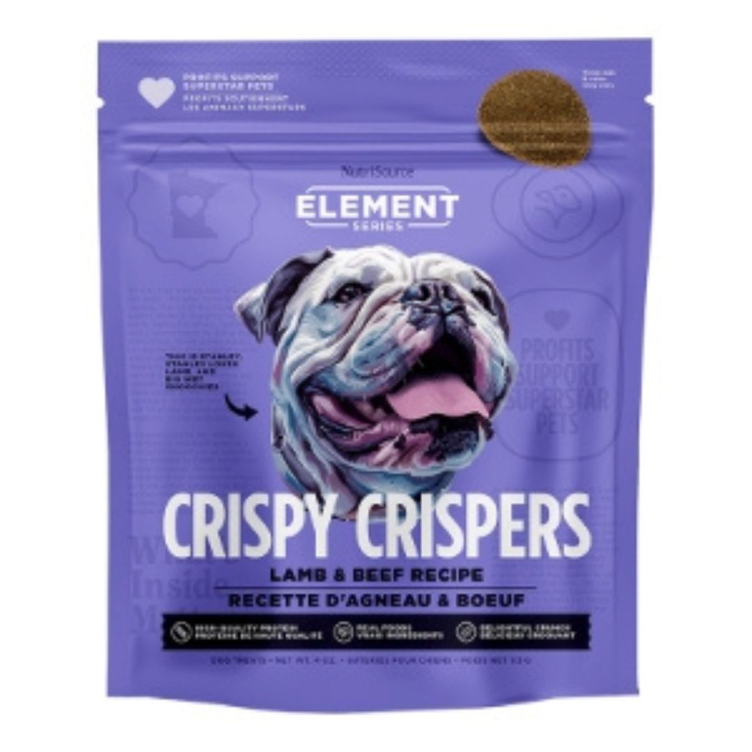 Nutrisource Dog Element Series Crispers Beef Lamb 4Oz