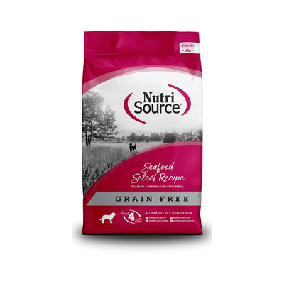 Nutrisource Dog Grain Free Adult Seafood 15Lb