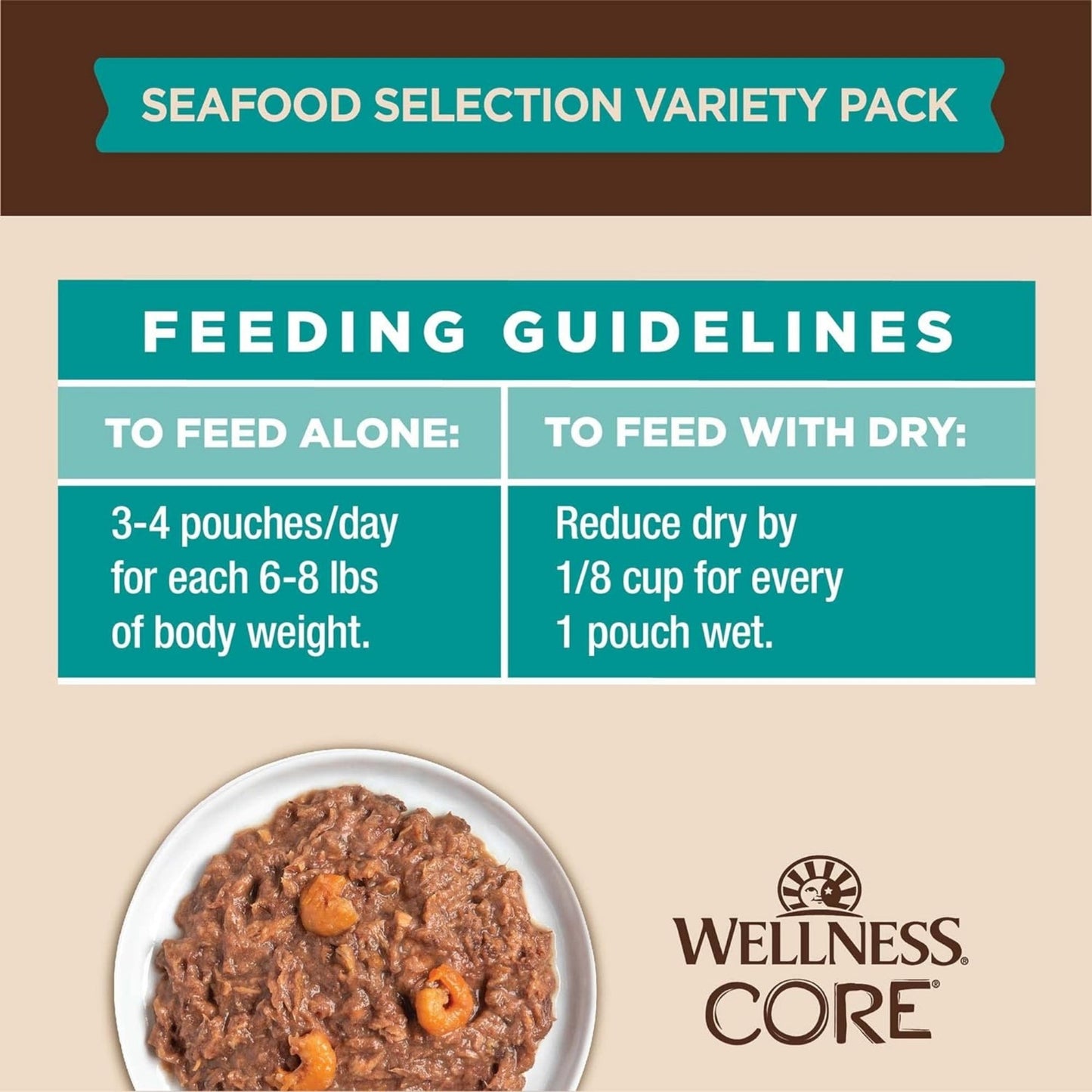 Wellness Core Signature Select Cat Seafood Selection Variety Pack 5.3oz. (Case of 12)