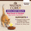 Wellness Core+ Cat Skin Coat Duck Chicken Grain-free Pate 2.8oz. (Case of 12)