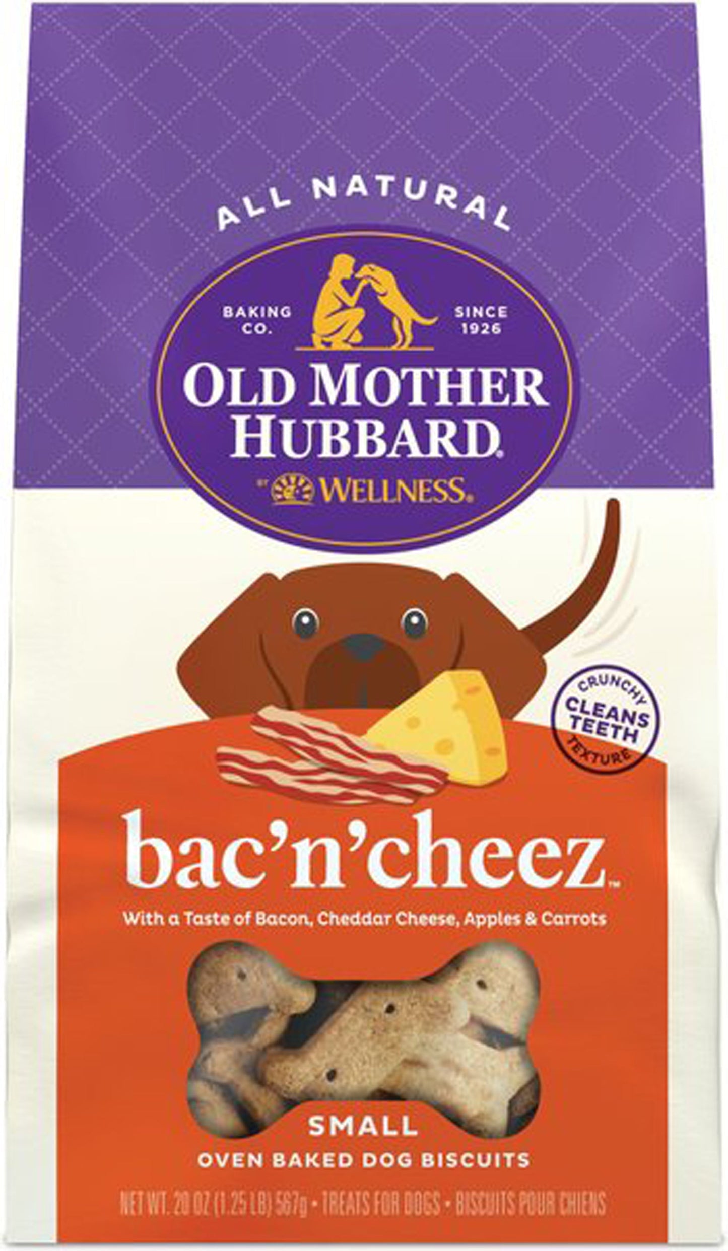 Omh Large Bac'N Cheez 3Lb 5oz. Crunchy Classic Snacks