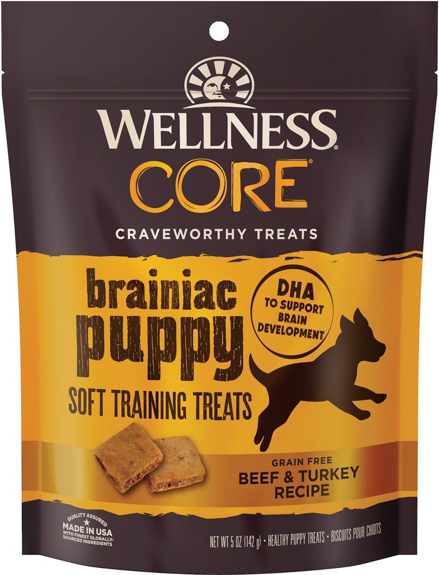 Wellness Core Brainiac Puppy Dog 5oz. Beef Turkey Soft