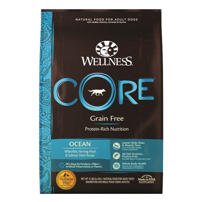 Wellness Dog Core Ocean Recipe 4Lb Grain Free