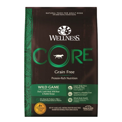 Wellness Dog Core Wildgame 12Lb Grain Free