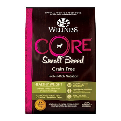 Wellness Dog Core Small Breed Healthy Weight 12Lb Grain Free