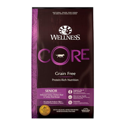 Wellness Dog Core Senior 24Lb Grain Free