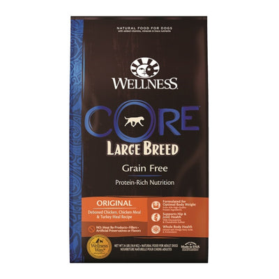Wellness Dog Core Large Breed 24Lb Grain Free