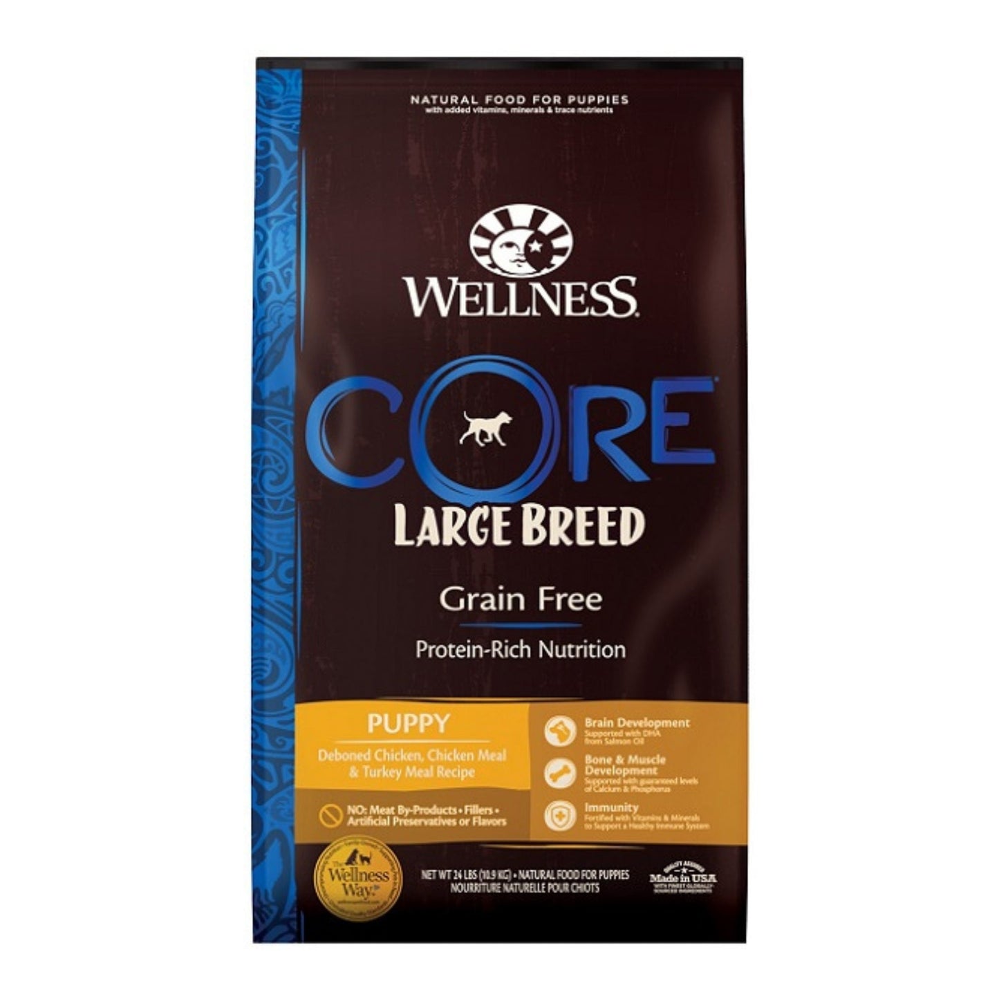 Wellness Dog Core Puppy Large Breed 24Lb Grain Free