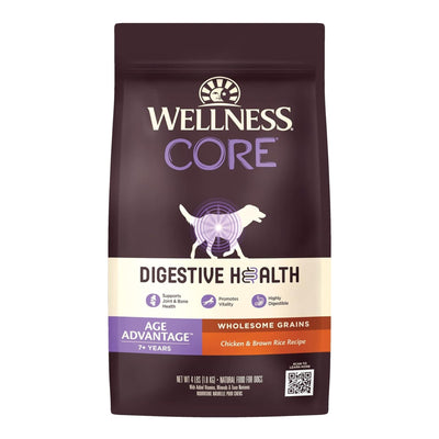 Wellness Core Digestive Health 4Lb Age Advantage Chicken Brown Rice