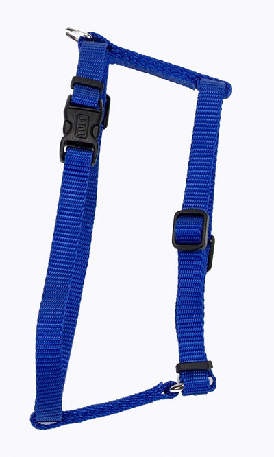 Coastal Standard Adjustable Nylon Dog Harness Blue 1ea/SM, 5/8In X 14-24 in