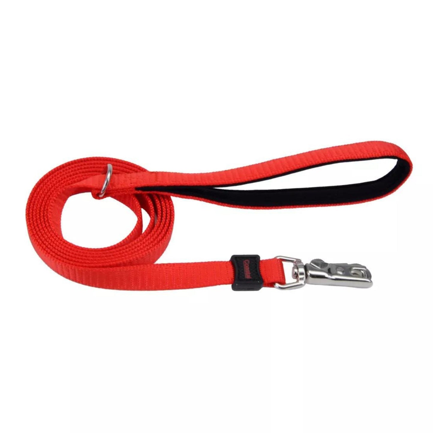 Inspire Dog Leash Red 1in. x 6ft. Medium/Large