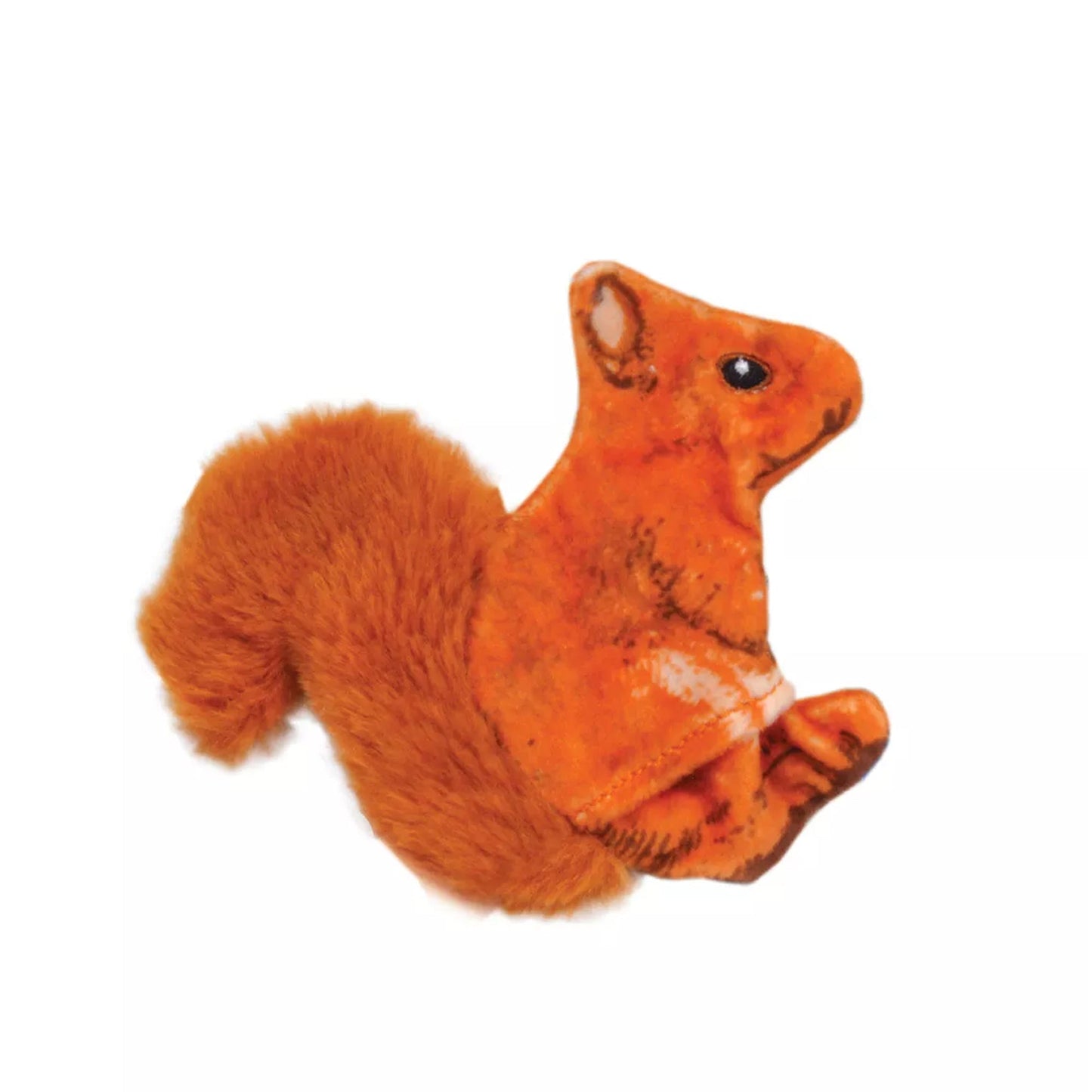 Coastal Pet Turbo Life-like Orange Squirrel Cat Toy 4"