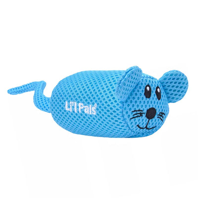 Coastal Pet Li'l Pals Mesh Dog Toys Mouse 5"