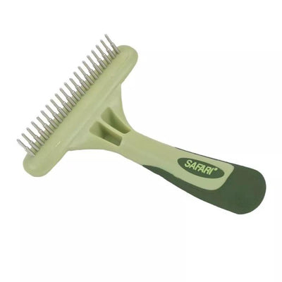 Coastal Pet Safari Dog Single Row Undercoat Rake with Rotating Pins