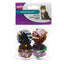 Spot Mylar Ball Cat Toy Multi-Color 1.5 in 4 Pack