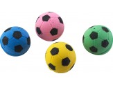 Spot Sponge Soccer Ball Cat Toy Multi-Color 4 Pack