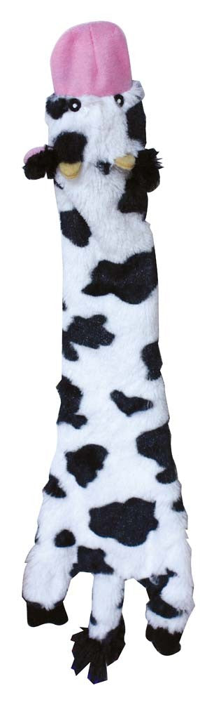 Skinneeez Crinkler Dog Toy Cow 1ea/14 in