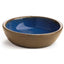 Spot Standard Crock Cat Saucer Tan; Blue 5 in