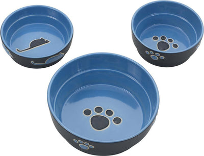 Spot Fresco Dog Bowl Blue 1ea/7 in