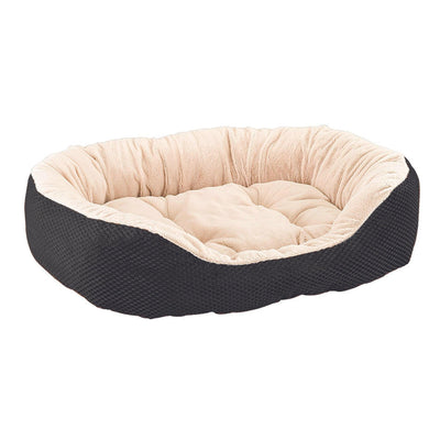 Ethical Pet Sleep Zone Checkerboard Napper 31" Black