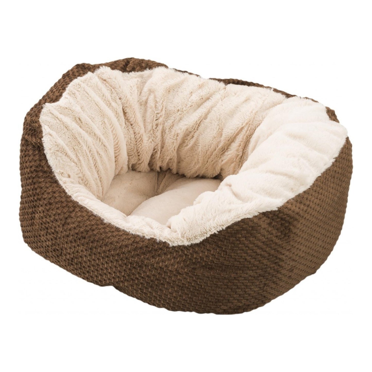 Ethical Pet Sleep Zone Checkerboard Napper 18" Chocolate