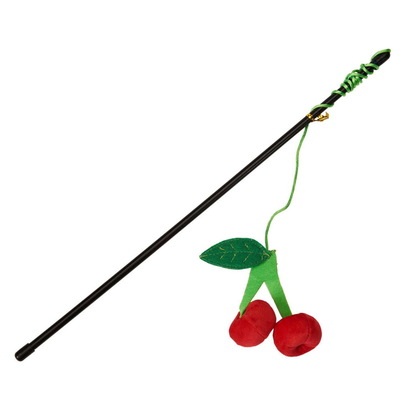 Ethical Products Cosmo Cherries Wand With Catnip Cat Toy 18in