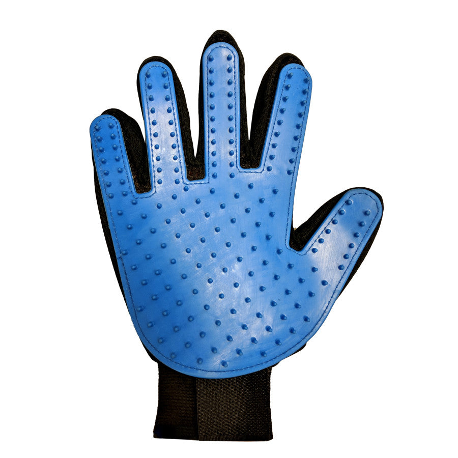 Spot Dog Grooming Glove Blue, Black 1ea/9 in