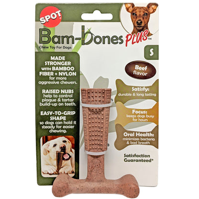 Bam-Bone Plus Dog Chew Beef 1ea/4 in