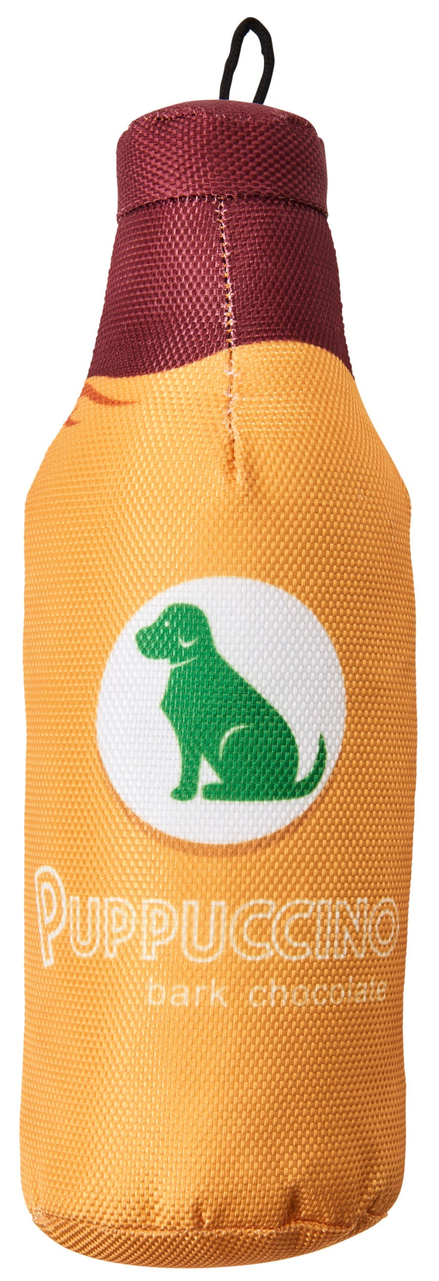 Spot Fun Drink Puppucino Dog Toy Orange 1ea/9.5 in