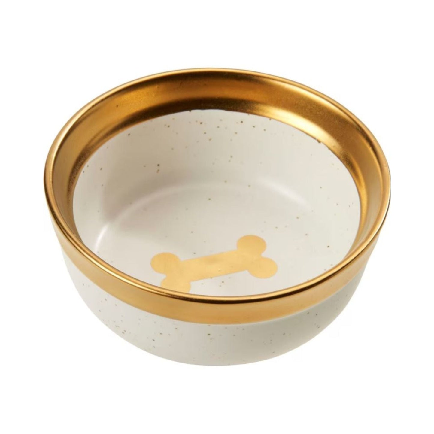 Ethical Pet 5" Malibu Dog Dish Gold