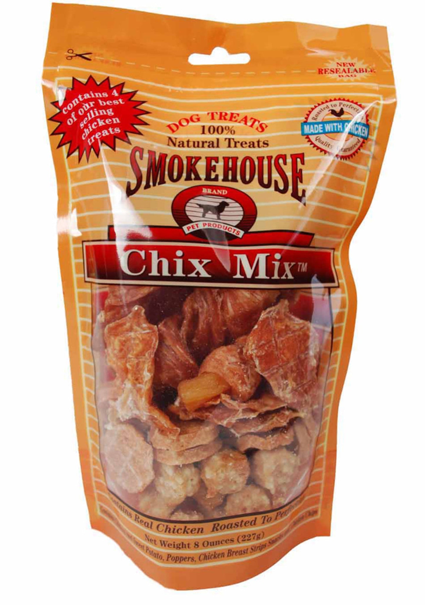 Smokehouse Chix Mix Dog Treats 1ea/8 oz