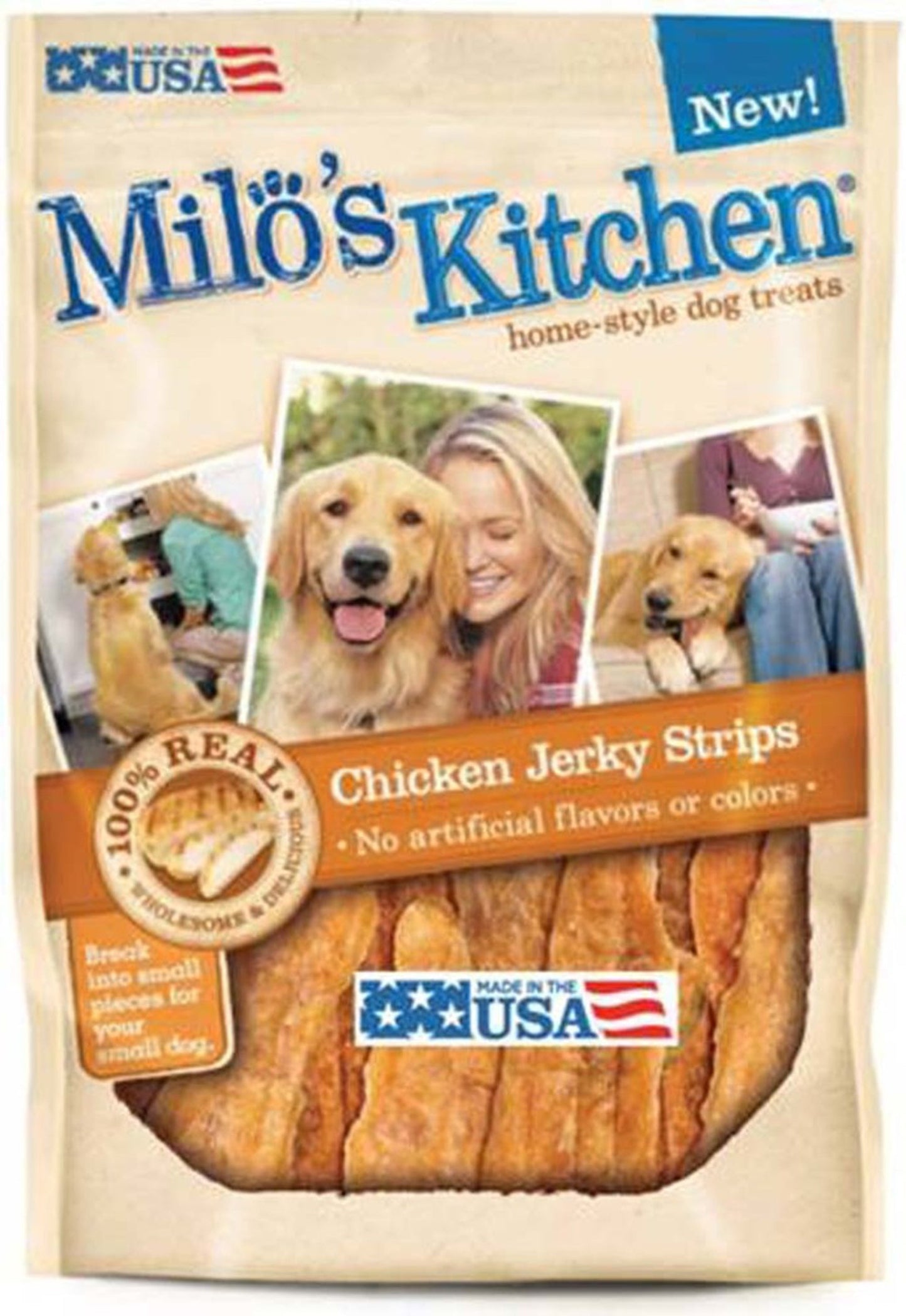 Milo's Kitchen Chicken Jerky Strips Dog Treat 1ea/18 oz