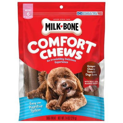 Milk-Bone Mini Comfort Chews Dog Treats Beef 1ea/7.4 oz