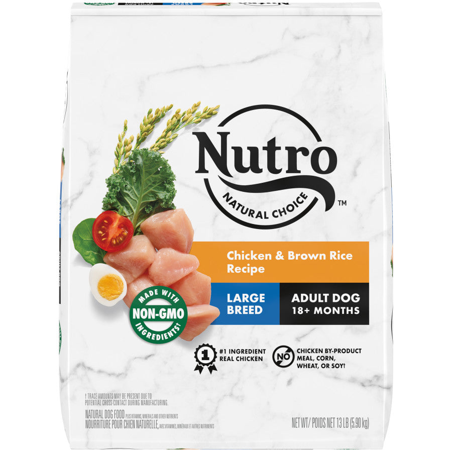 Nutro Products Natural Choice Large Breed Adult Dry Dog Food Chicken & Brown Rice 1ea/13 lb