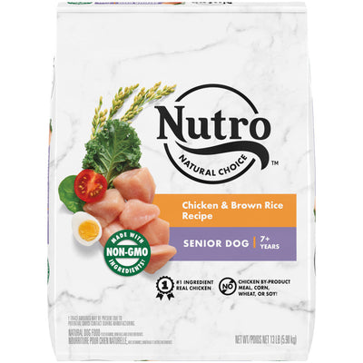 Nutro Products Natural Choice Senior Dry Dog Food Chicken & Brown Rice 1ea/13 lb