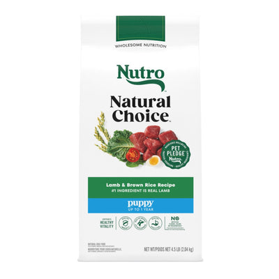 Nutro Products Natural Choice Dry Puppy Food Lamb  Brown Rice, 1ea/4.5 lb