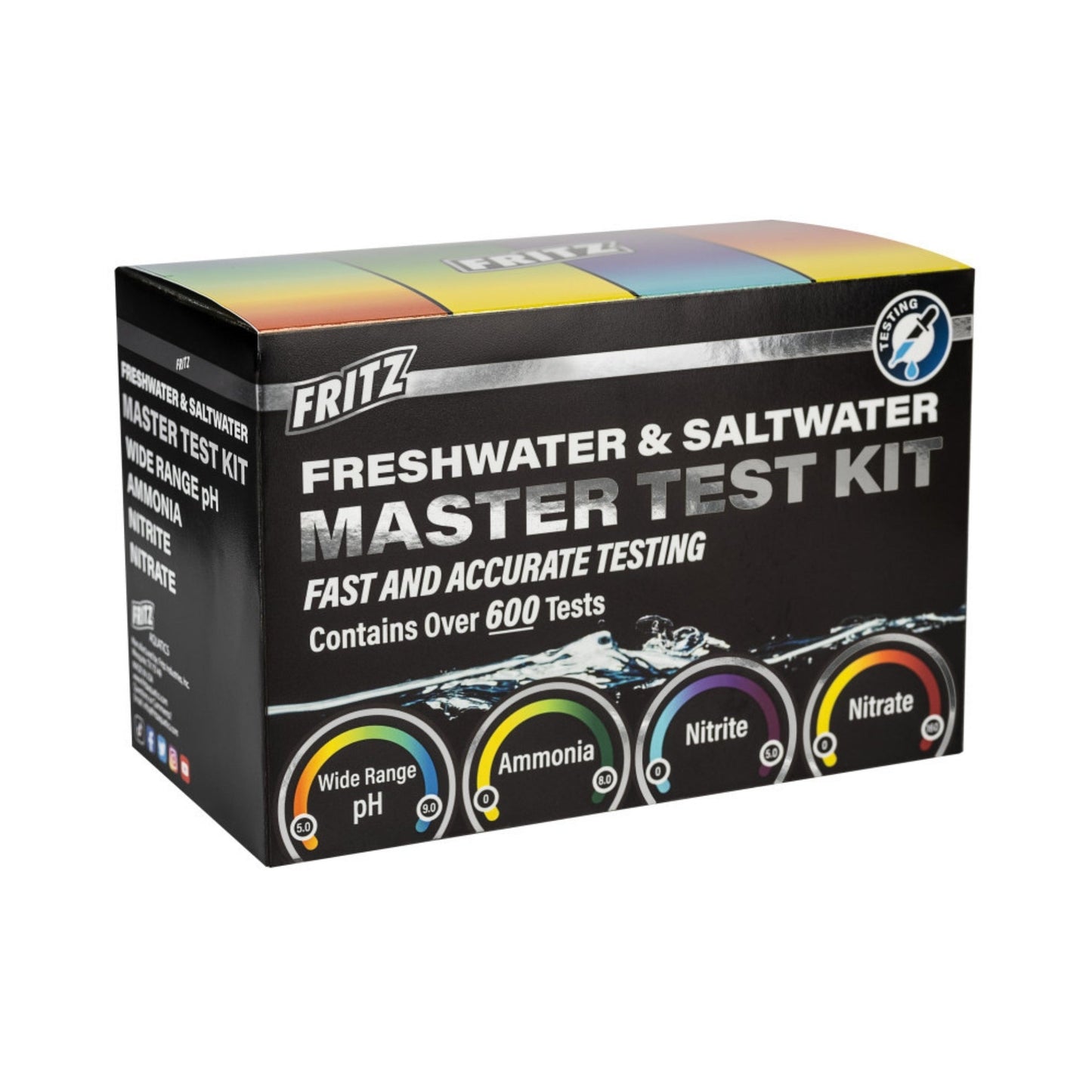 Fritz Freshwater and Saltwater Master Test Kit 1ea/One Size
