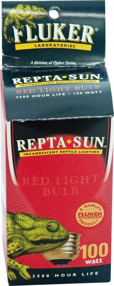 Fluker's Repta-Sun Incandescent Reptile Red Heat Bulb 1ea/40 W